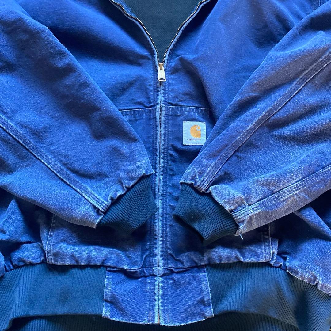 か*️様 Carhartt アクティブジャケット フルジップ フェード　雰囲気◎