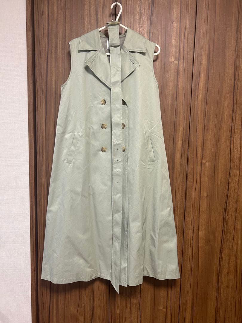 美品★ 4WAY SHEER DOCKING TRENCH