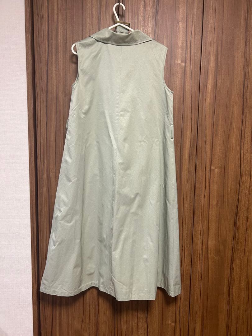 美品★ 4WAY SHEER DOCKING TRENCH