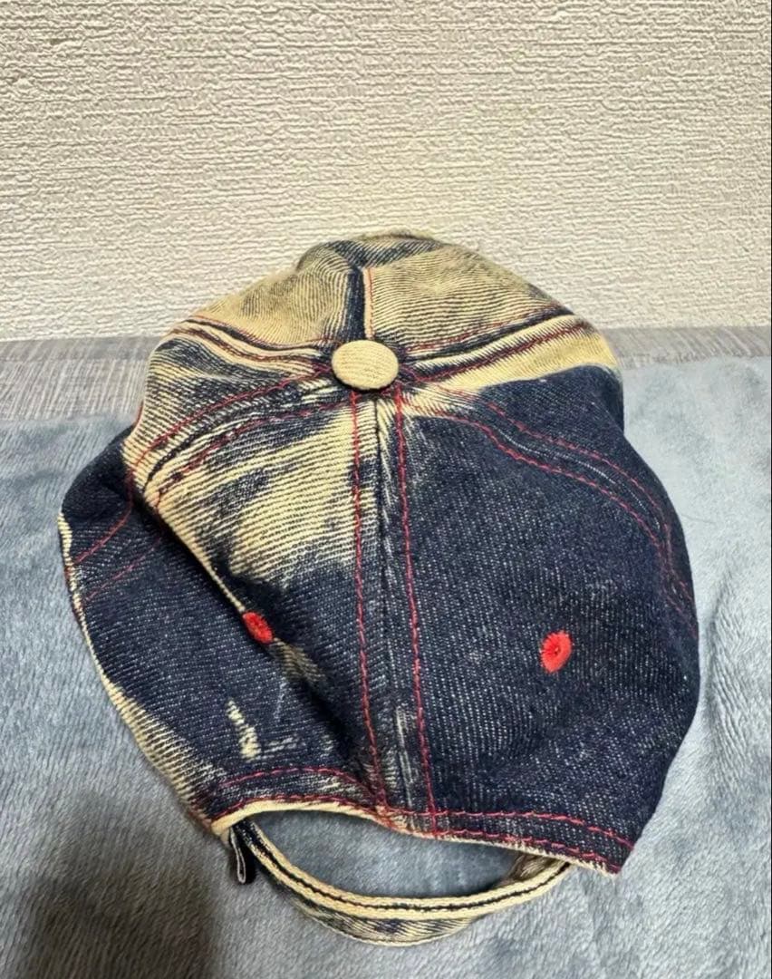 DIESEL デニム風キャップ