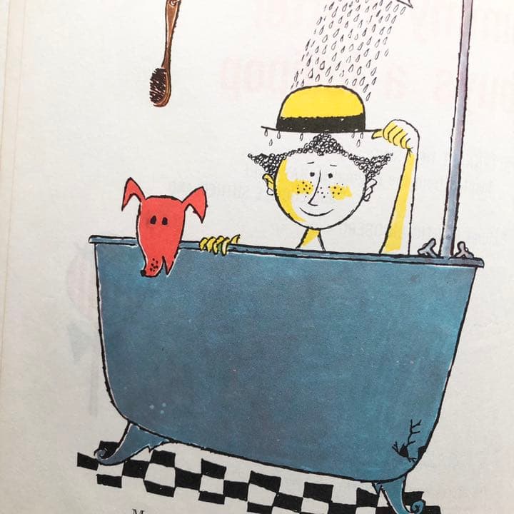 ヴィンテージ　絵本　洋書　英語　Stig Lindberg