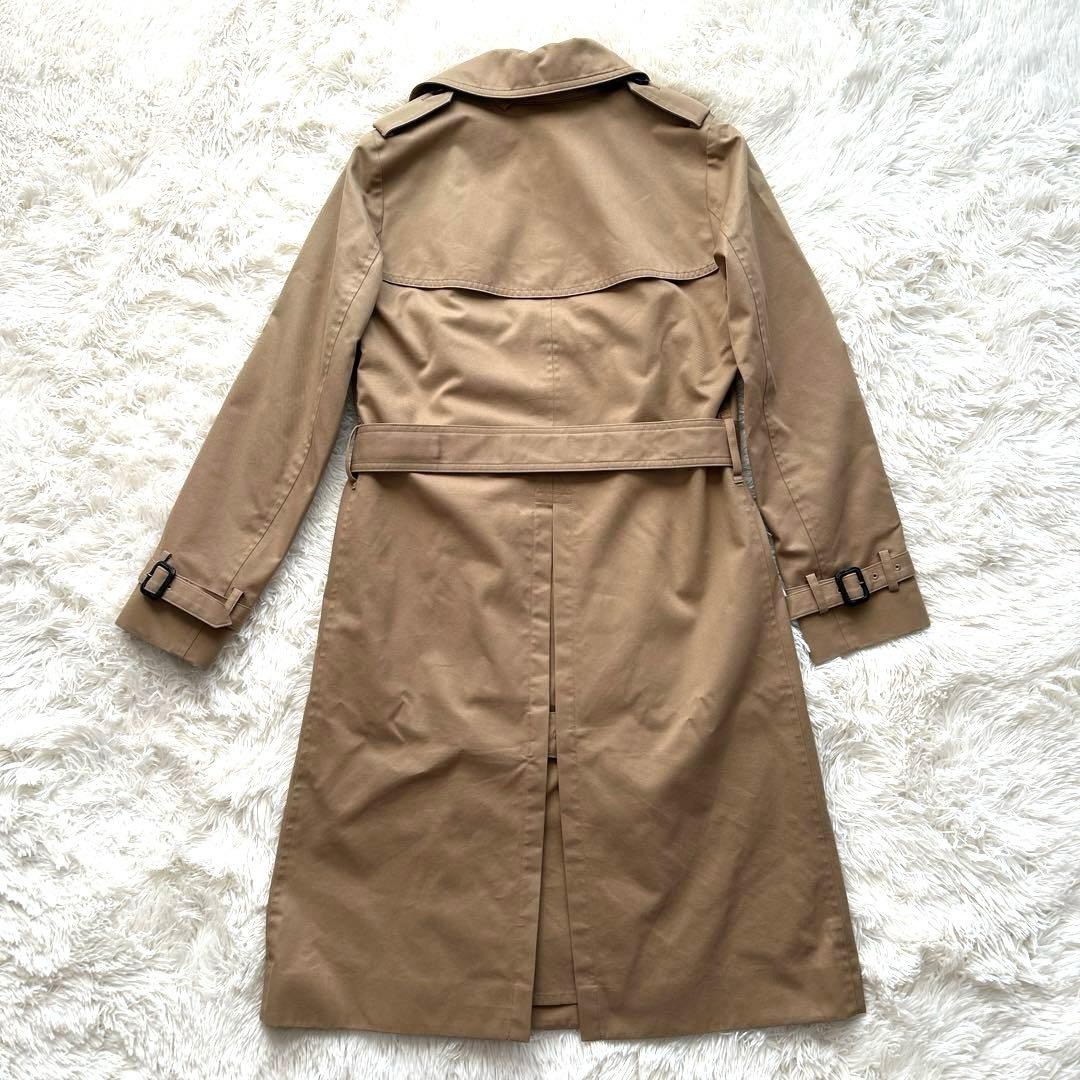 HYKE ベージュ ダブルブレスト トレンチコート S