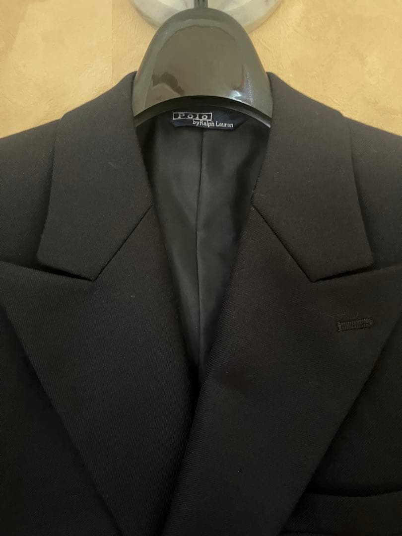 【極美品】POLO RALPH LAUREN 紺色ブレザー 金ボタン