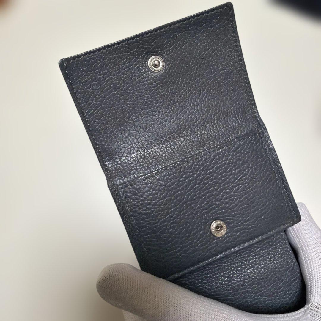 Saint Laurentサンローラン　三つ折り財布ミニウォレット