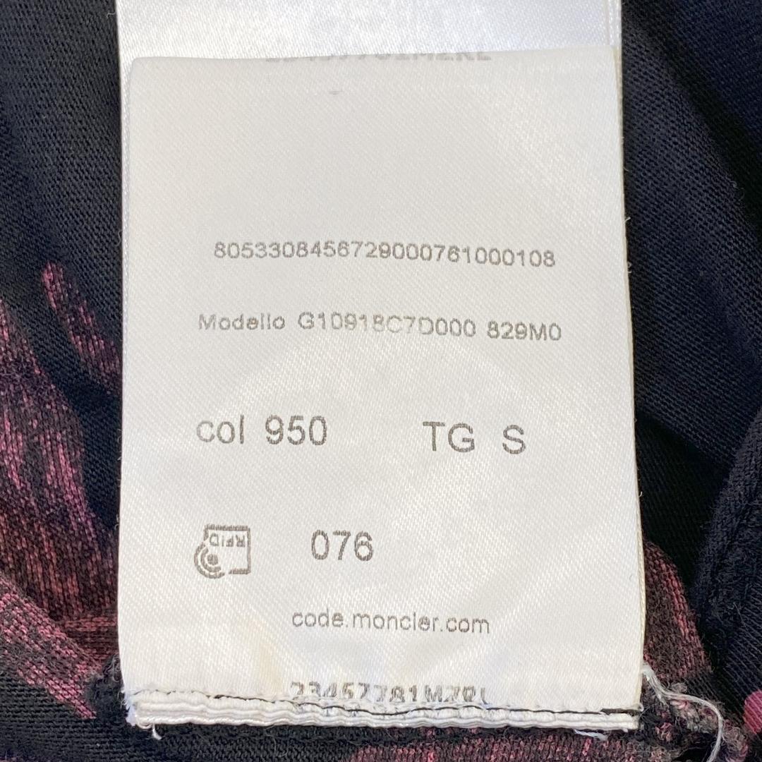 MONCLER モンクレール シャツ 半袖 Tシャツ メンズ ピンク Sサイズ