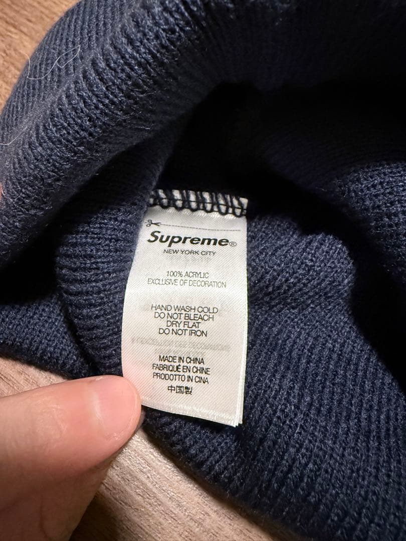 Supreme x Wu-Tang Clan Beanie navy新品