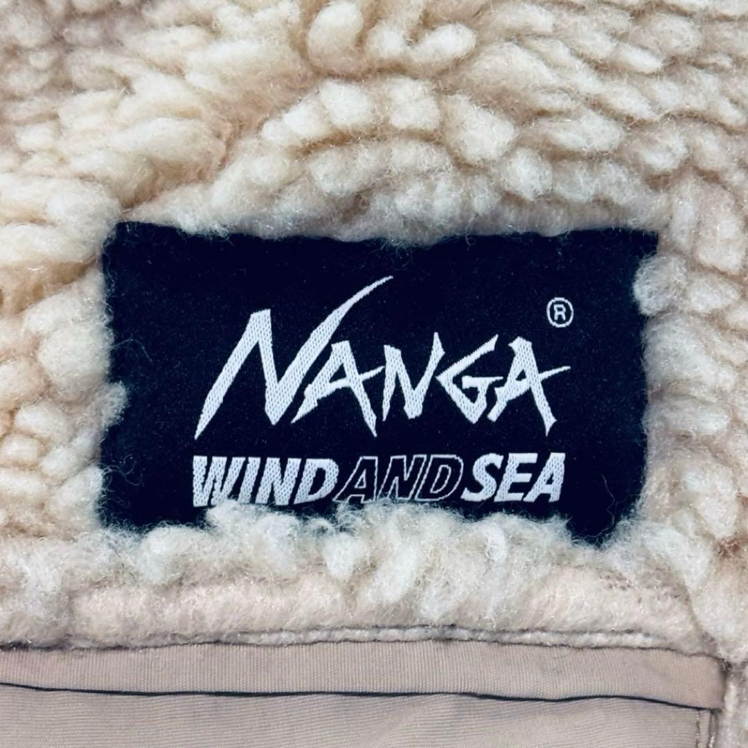 パンツ WIND AND SEA x NANGA Boa Fleece Pant