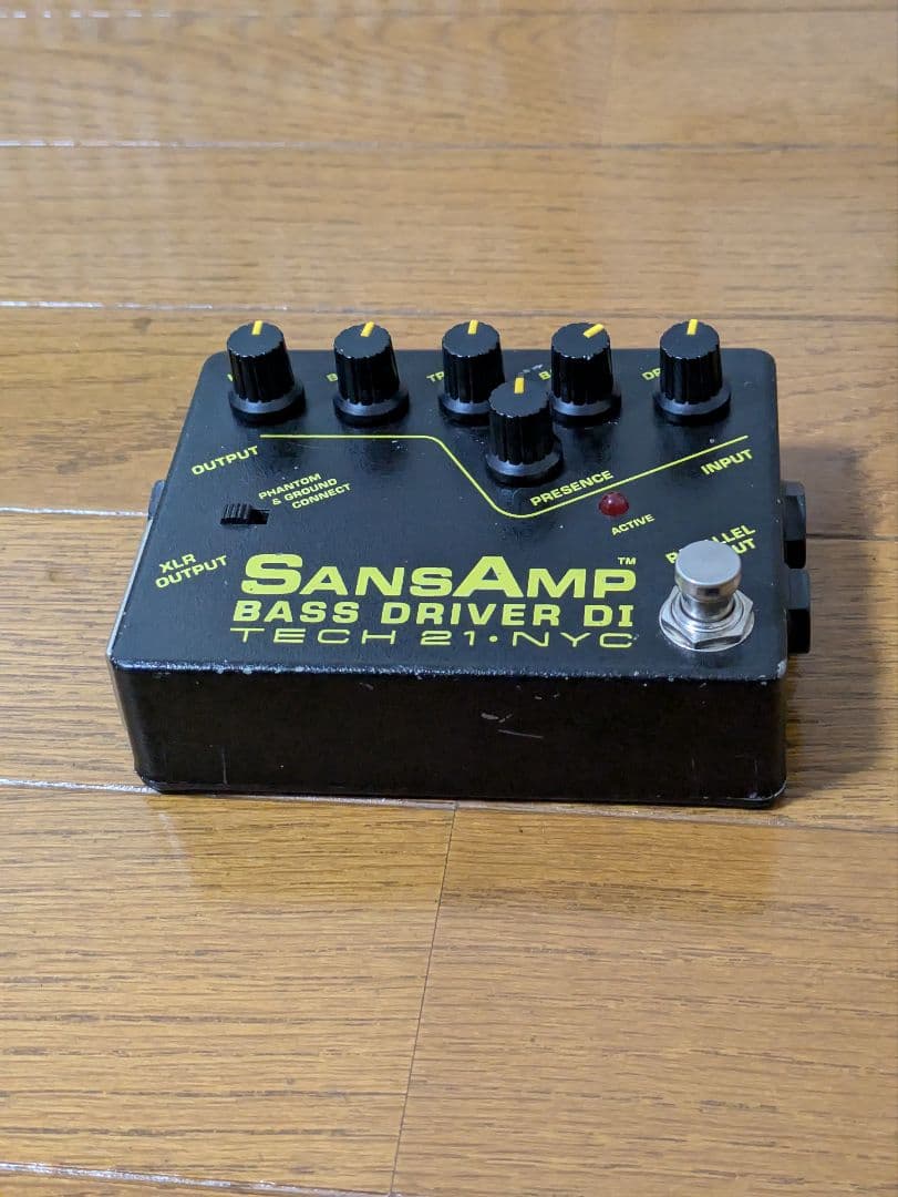 TECH 21 Sans Amp Bass D DI （初期型 前期）