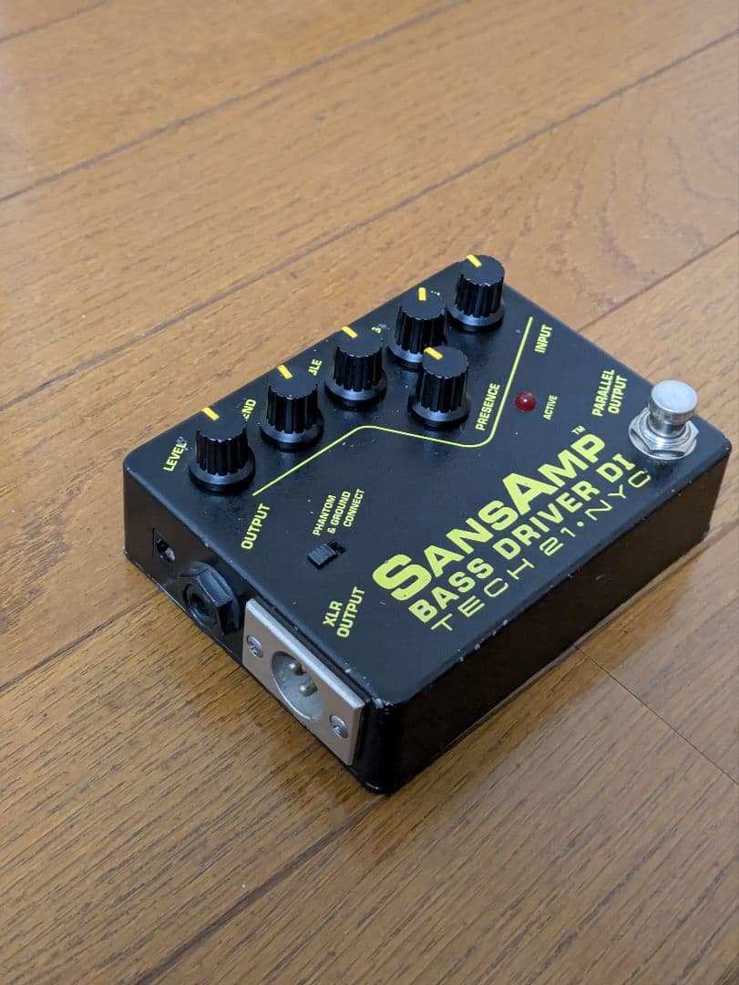 TECH 21 Sans Amp Bass D DI （初期型 前期）