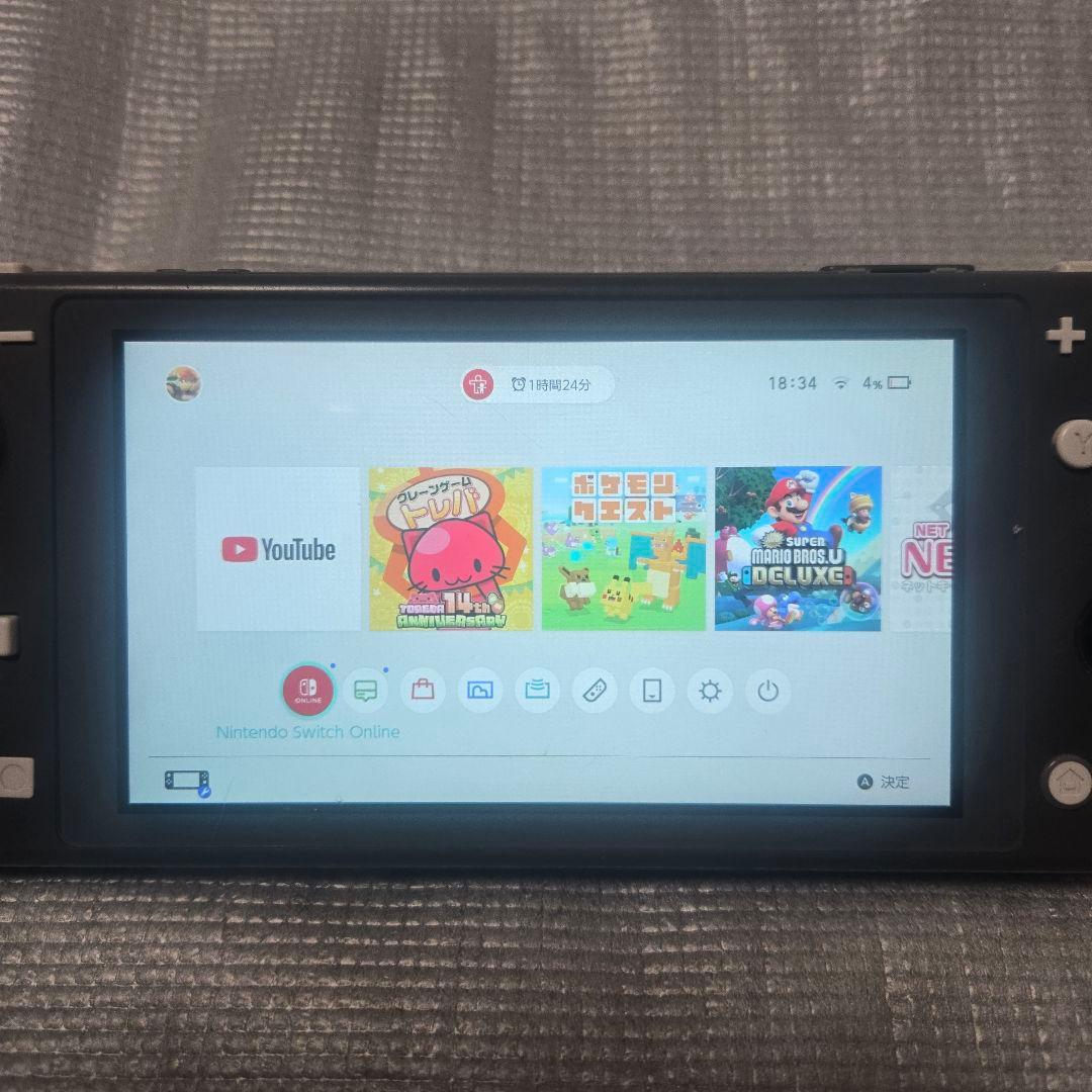 ジャンク switch lite グレー