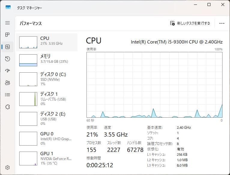 太*ご様 Intel NUC 9 i5 9300H ASUS RTX 2060