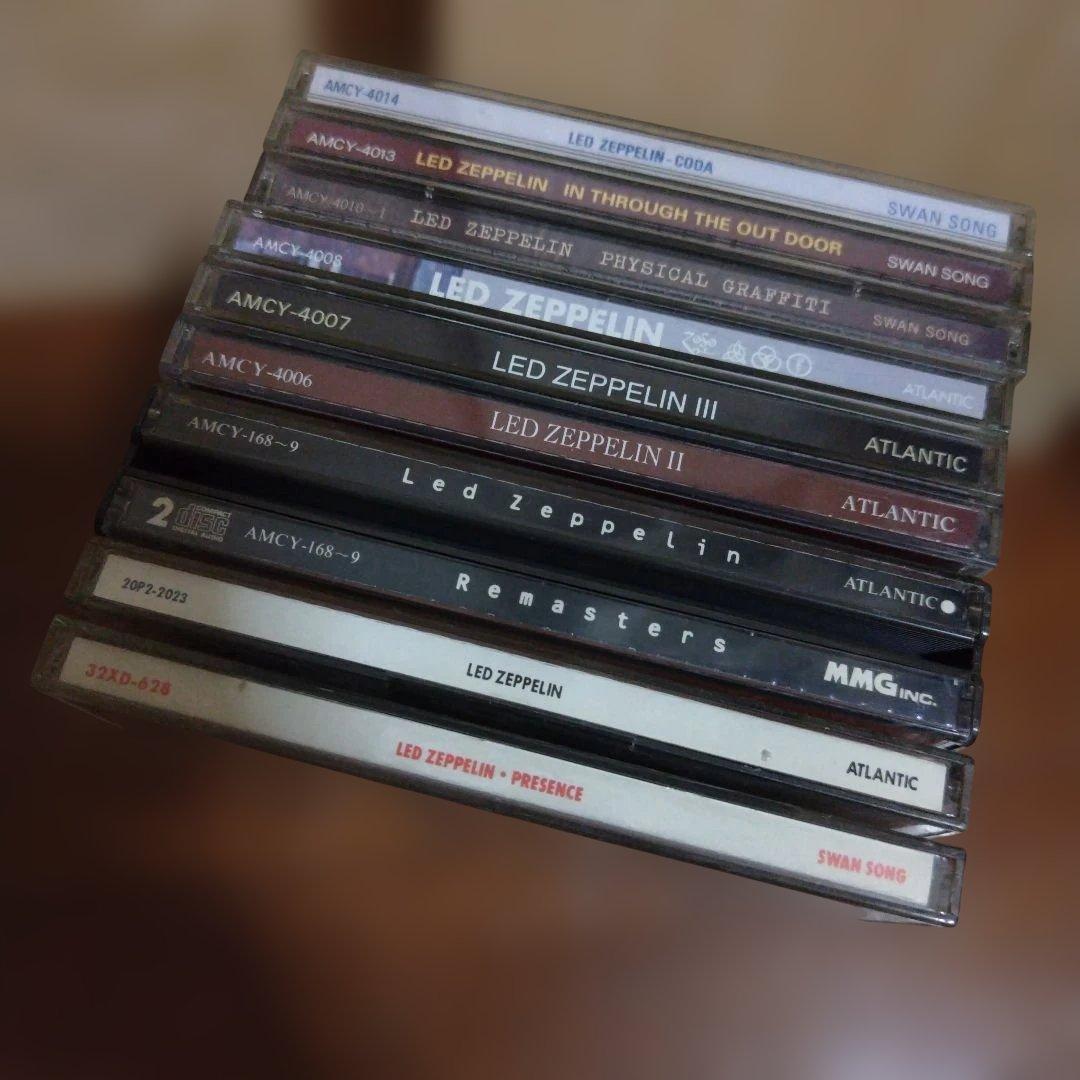 レッド・ツェッペリン　CD9種まとめ売り