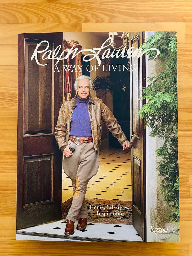 洋書 GautamaRALPH LAUREN A WAY OF LIVING R