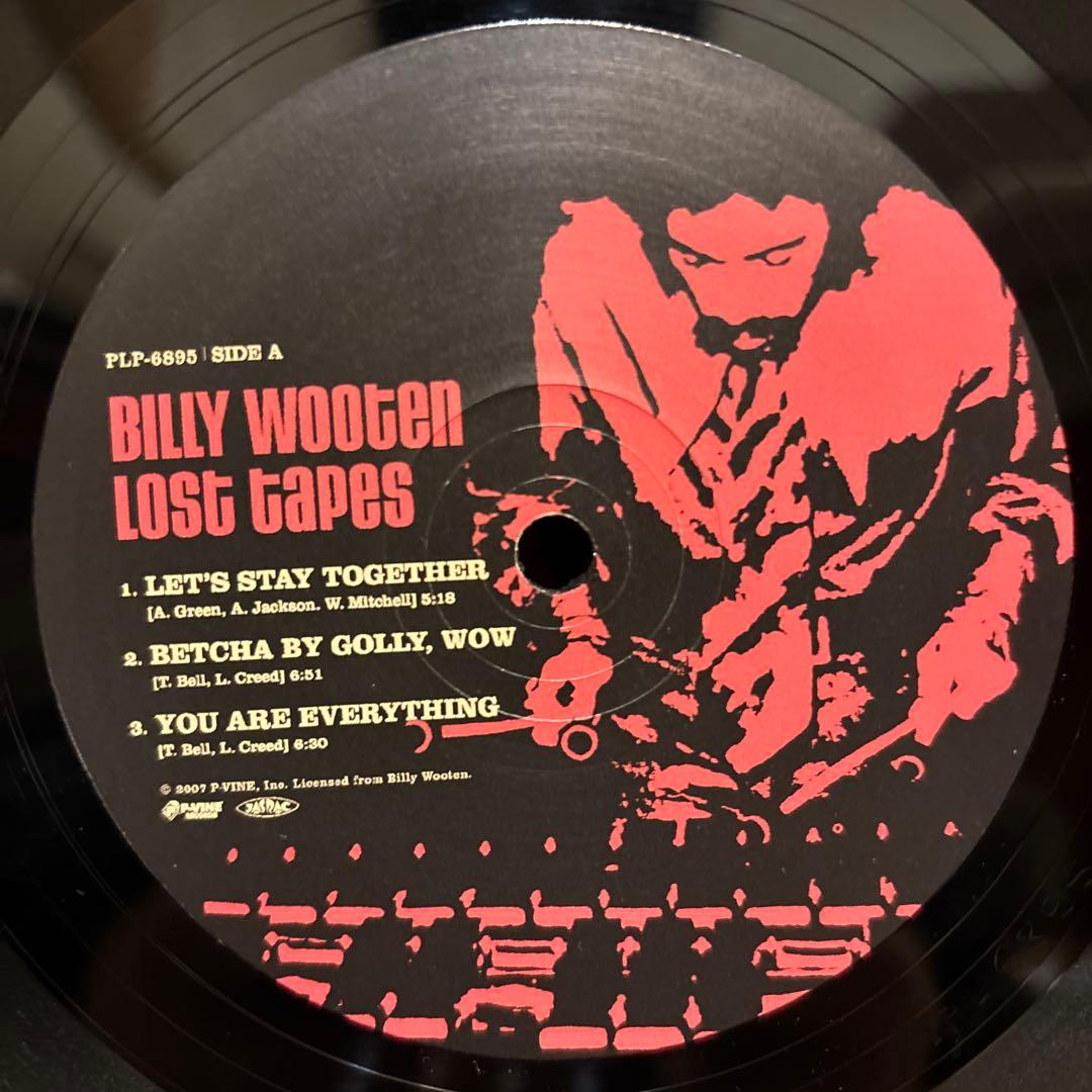 Billy Wooten Lost Tapes レコード LP ビリー・ウッテン