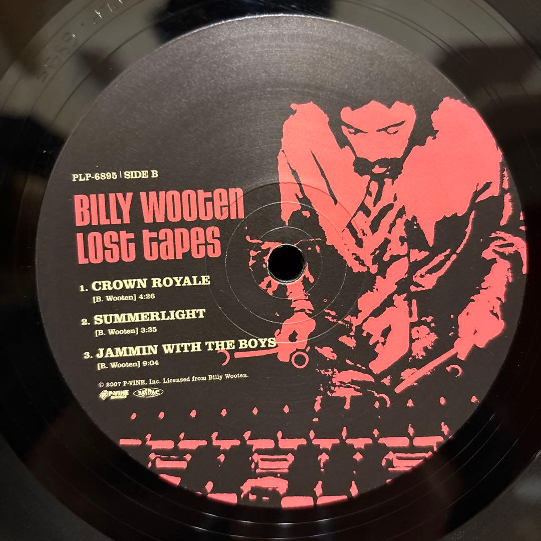 Billy Wooten Lost Tapes レコード LP ビリー・ウッテン