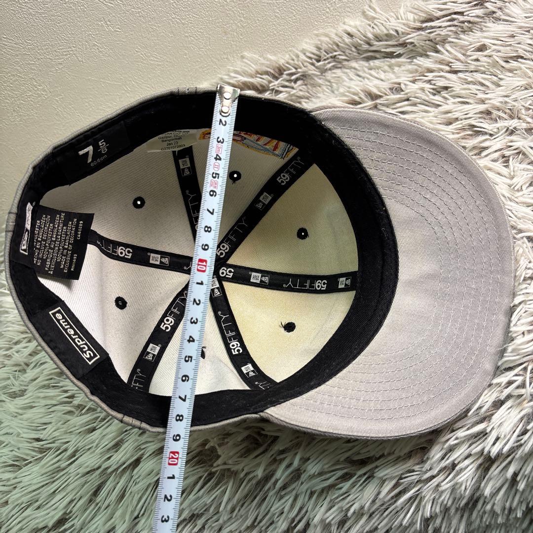 NEW ERA×Supreme XLIV 7 5/8 used BOXLOGO