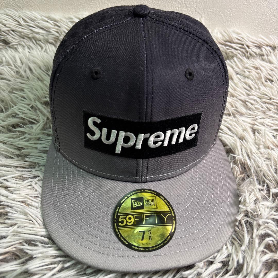 NEW ERA×Supreme XLIV 7 5/8 used BOXLOGO