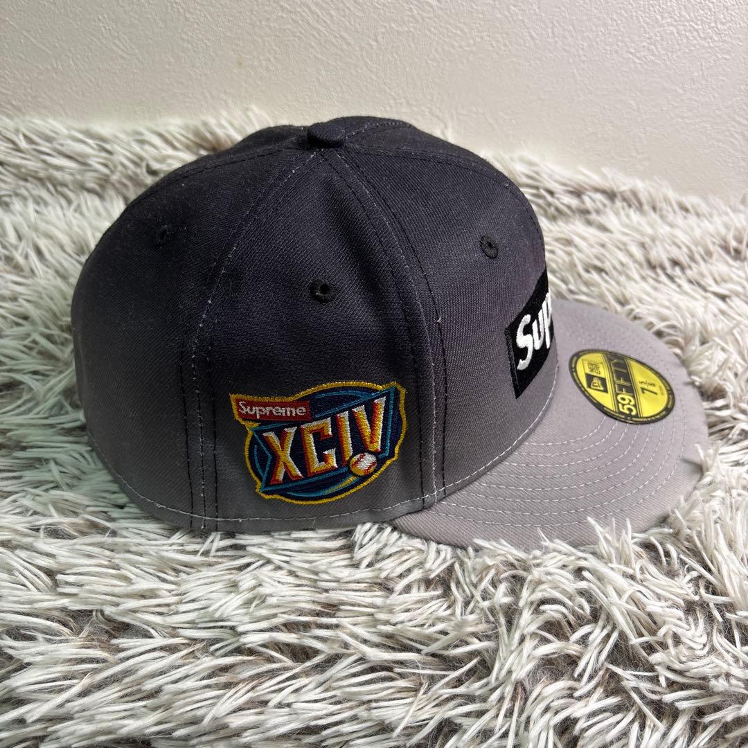 NEW ERA×Supreme XLIV 7 5/8 used BOXLOGO