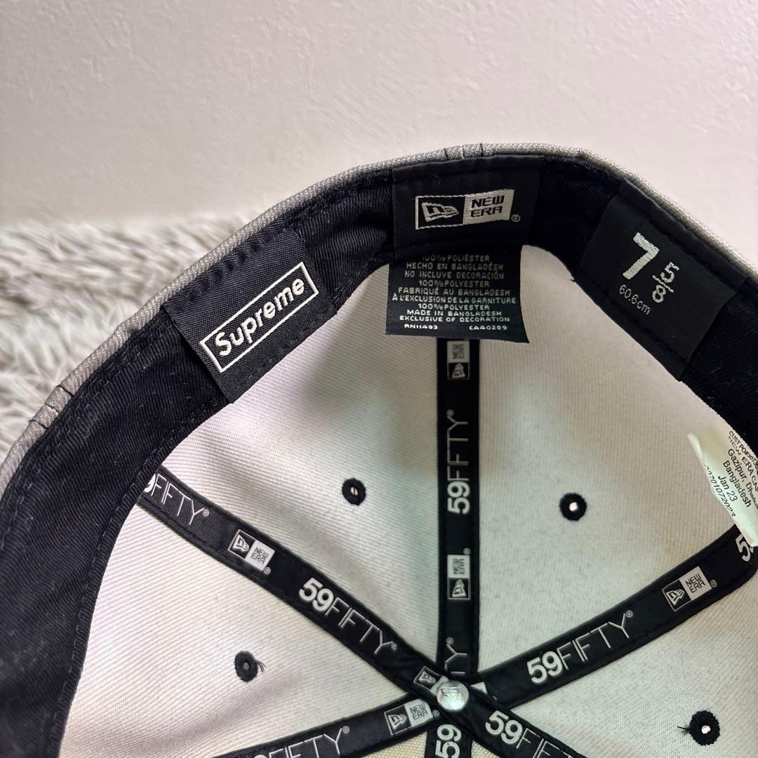 NEW ERA×Supreme XLIV 7 5/8 used BOXLOGO