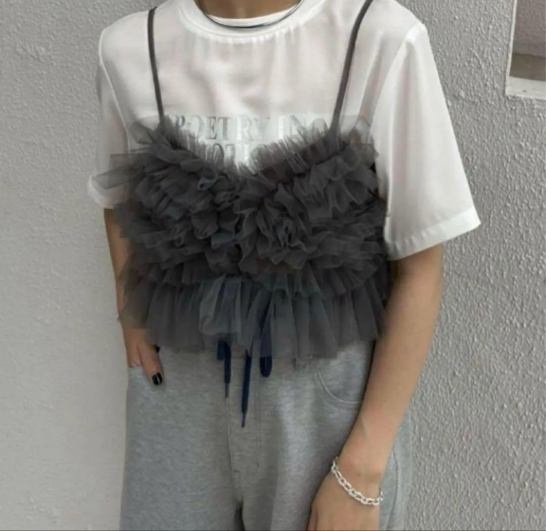POCHADOL♡チュールビスチェ