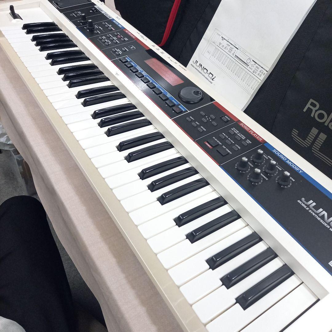 Roland 61鍵 シンセサイザー JUNO-DI-WH ホワイト