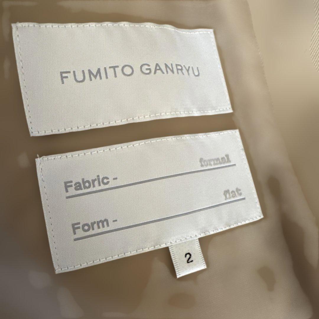 FUMITO GANRYU テーラードジャケット