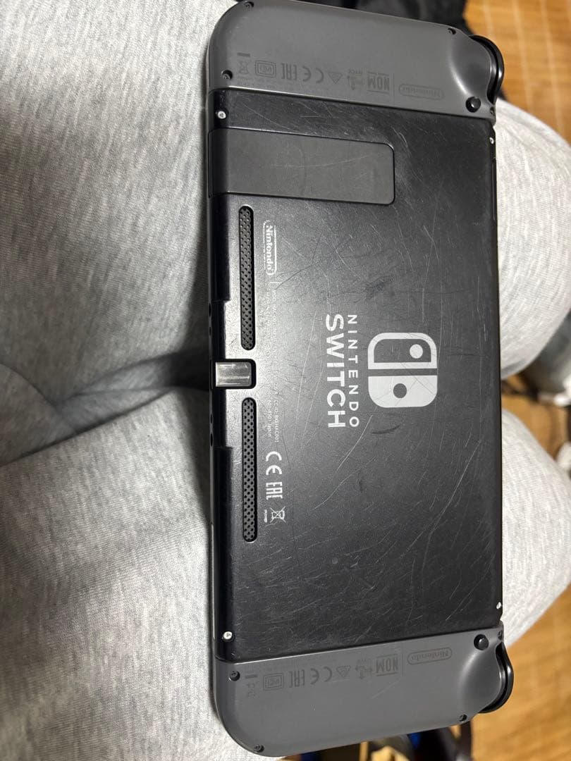 Nintendo Switch グレー 本体　ジャンク品