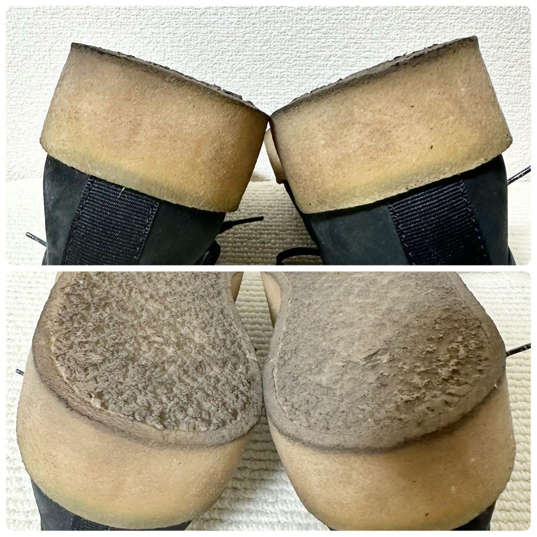 クラークス ワラビーカップ モカシンシューズ ブラック レザー 本革 ヌバック