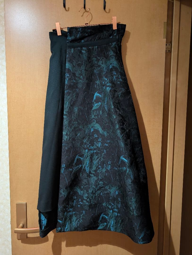 [2/28まで]HARE アートジャガードキリカエスカート グリーン