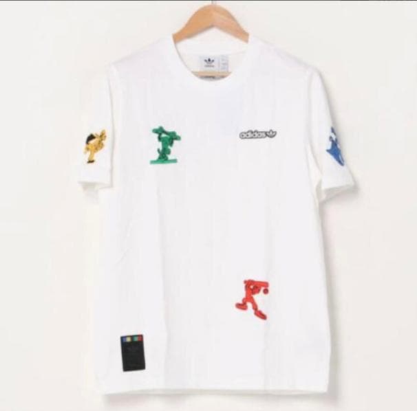 ✨️武装戦線✨️adidas Disney ホワイト Tシャツ 6XO