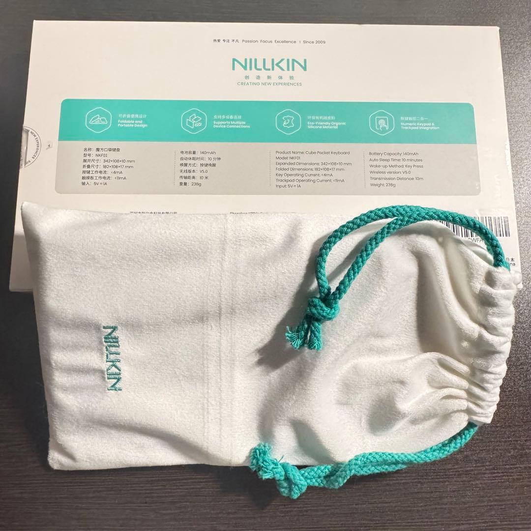 折りたたみ式 ニルキンBluetoothワイヤレスキーボード