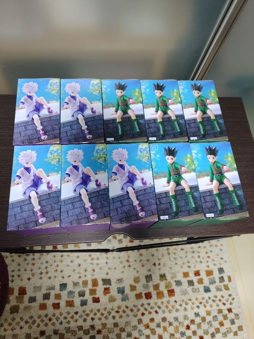 ze ze ハンターハンター ぬーどるストッパー ゴン キルア 5セット