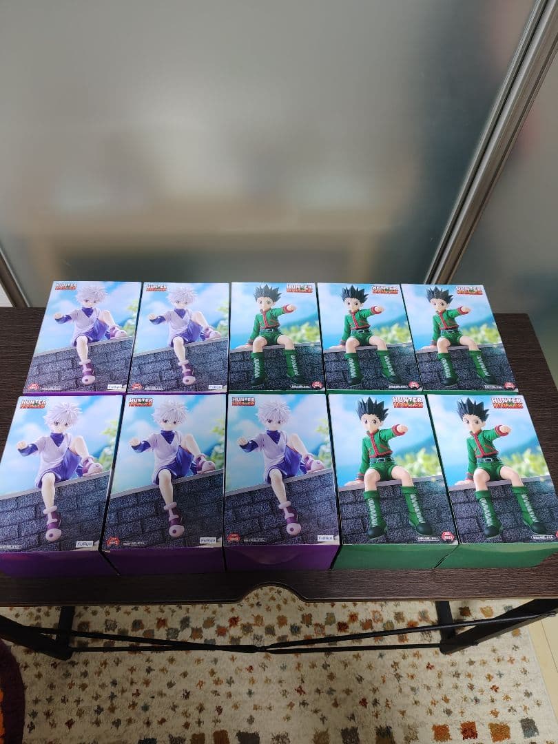 ze ze ハンターハンター ぬーどるストッパー ゴン キルア 5セット