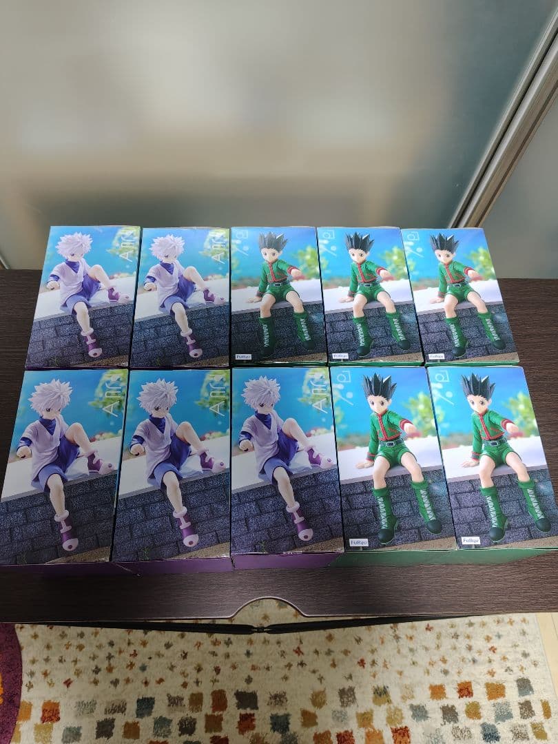 ze ze ハンターハンター ぬーどるストッパー ゴン キルア 5セット