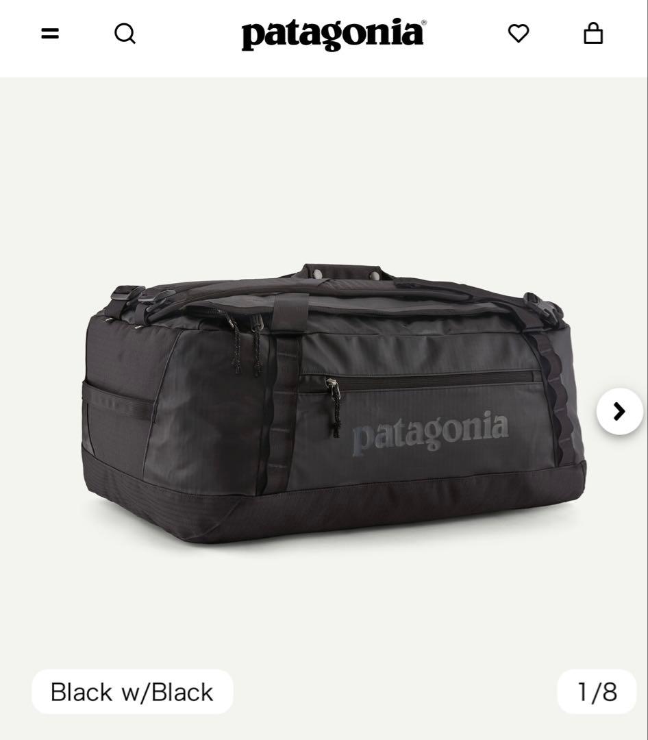 う*ー様 新品未使用品！　パタゴニア ブラックホールダッフル55L