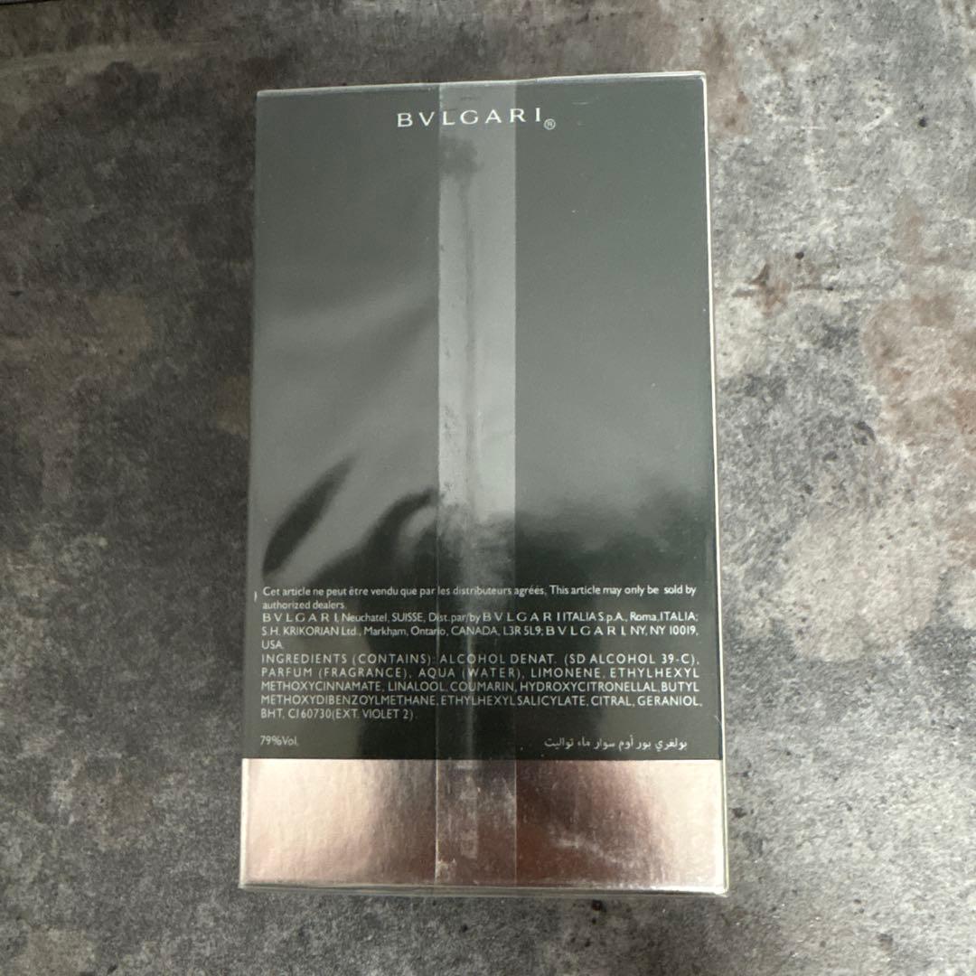 【新品未開封】BVLGARI Pour Homme Soir 100ml