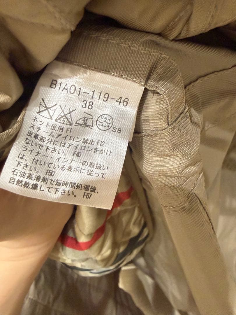 【美品】バーバリーロンドン　スプリングコート