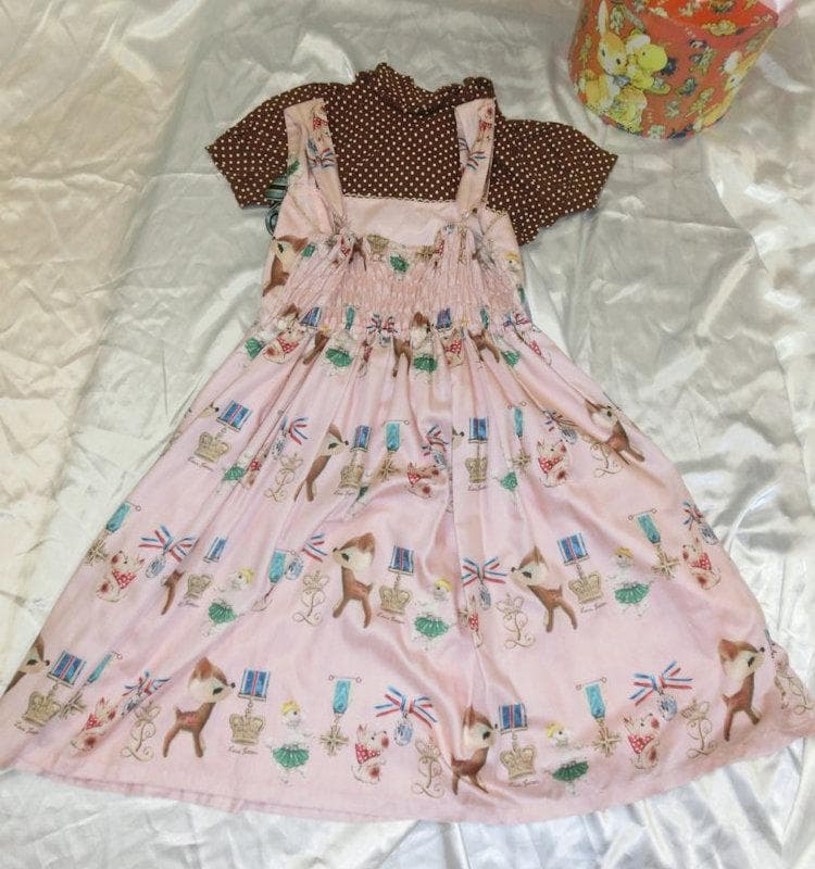 Bambi and Brooch Print ★ Leur Getter