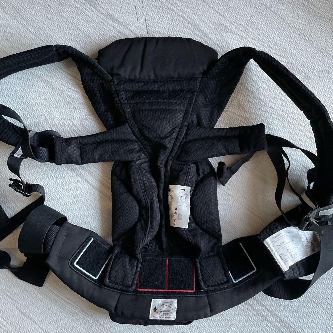 美品⭐︎エルゴ　オムニブリーズ　ブラック　黒　ergobaby 抱っこひも