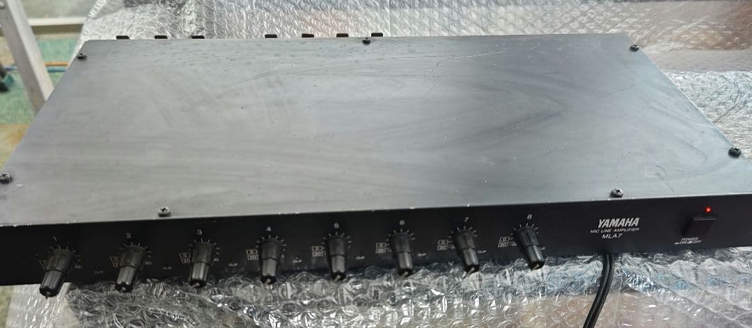 YAMAHA　マイク ライン プリアンプ MLA7　8ch