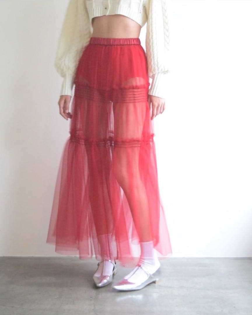POPPYチュールスカート