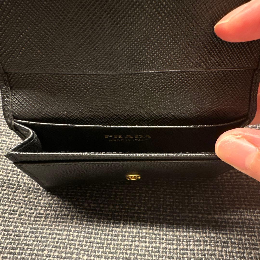 PRADA プラダ SAFFIANO サフィアーノ 名刺入れ カードケース