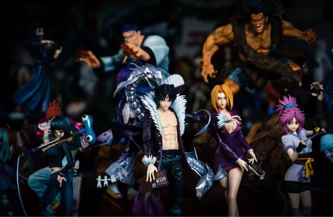 hunter×hunter 幻影旅団 ガレキ ガレージキット スタチューX①