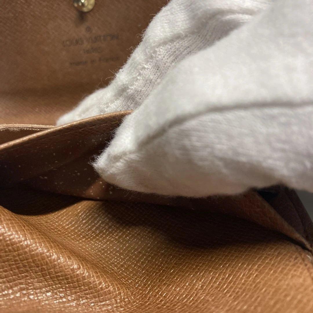 Louis Vuitton ルイヴィトン 二つ折り財布 モノグラム ブラウン