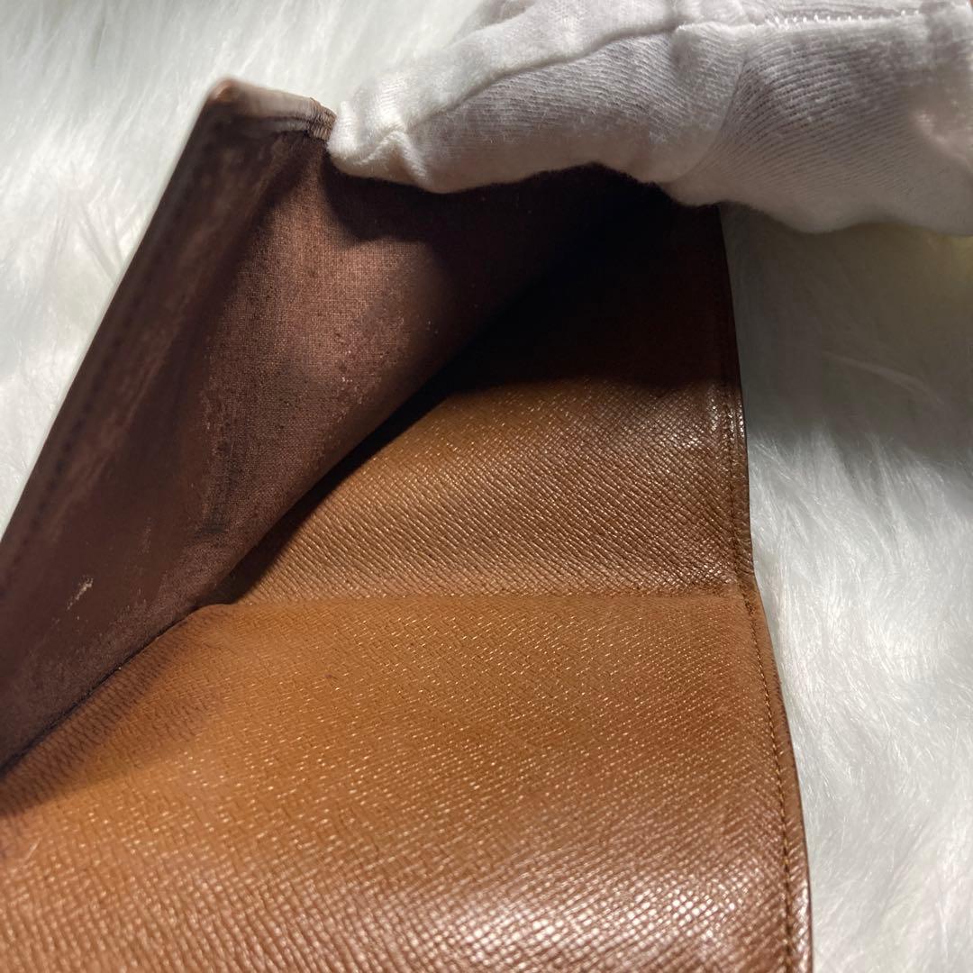 Louis Vuitton ルイヴィトン 二つ折り財布 モノグラム ブラウン