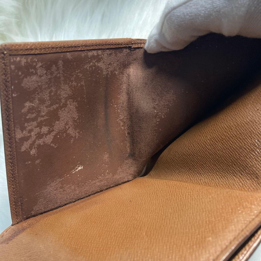 Louis Vuitton ルイヴィトン 二つ折り財布 モノグラム ブラウン