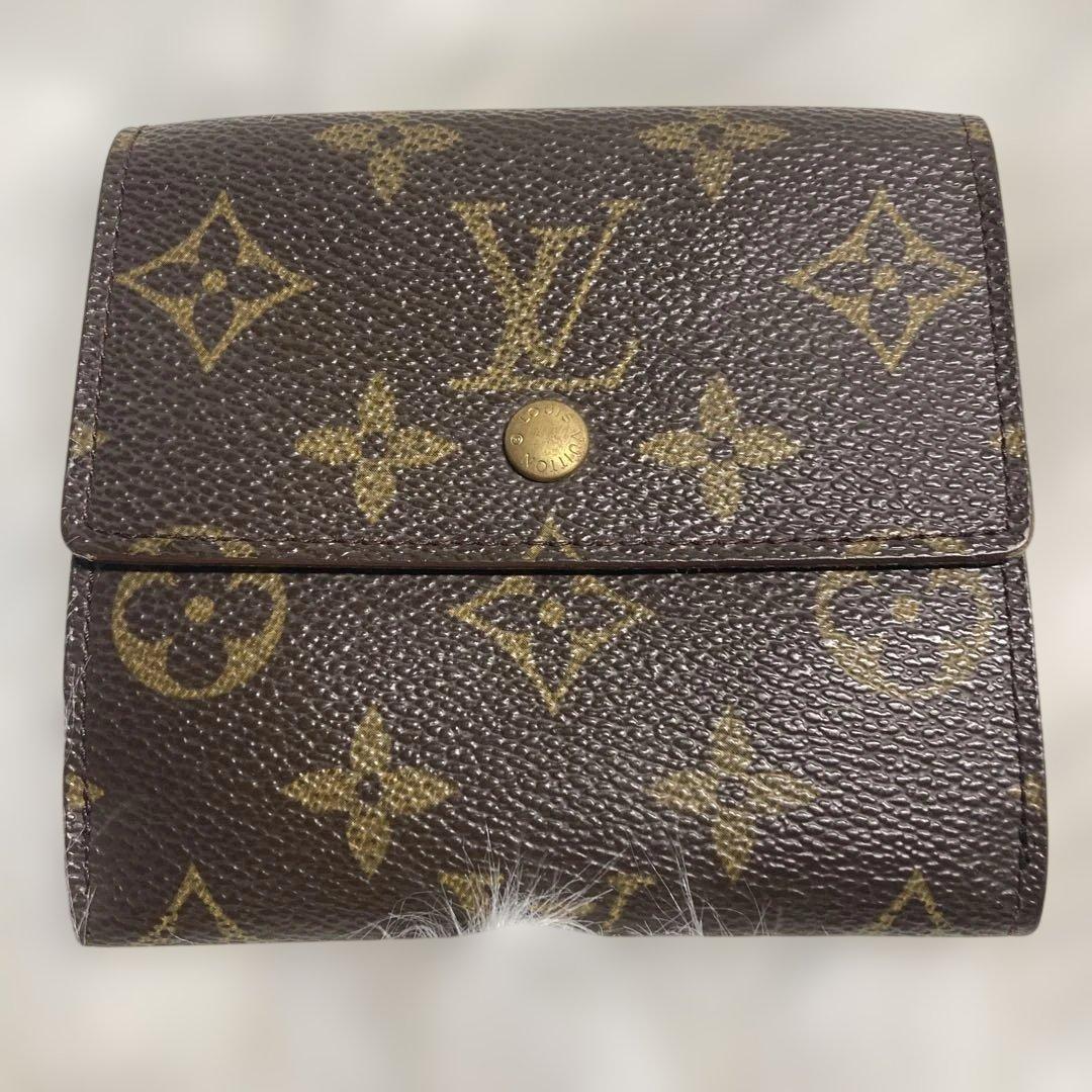 Louis Vuitton ルイヴィトン 二つ折り財布 モノグラム ブラウン