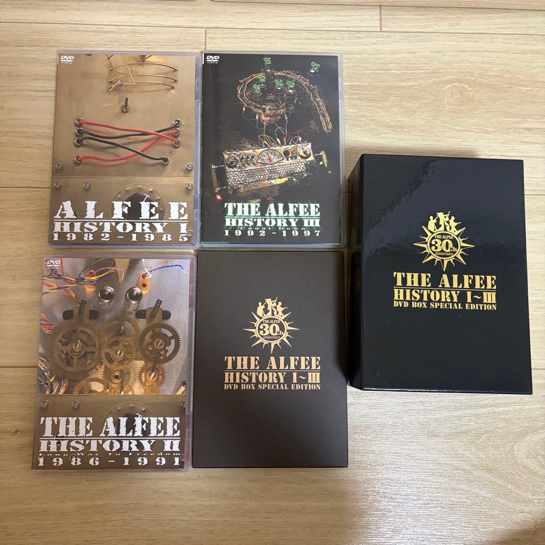 THE ALFE HISTORY Ⅰ～Ⅲ DVD-BOX