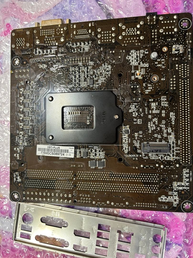 i7 4790K、ASUS H97I-PLUS、DDR3 16GBセット