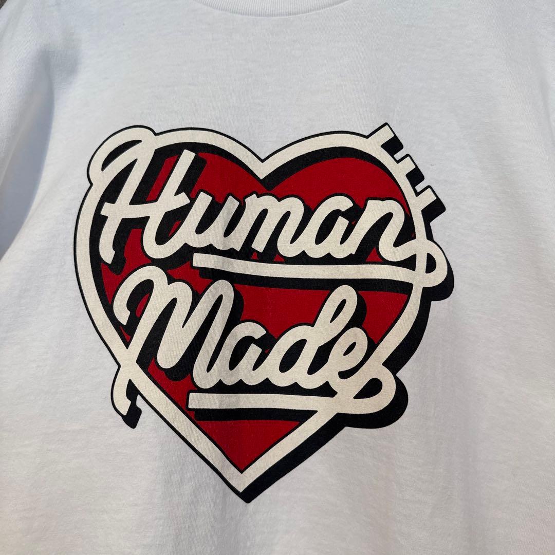 Human Made ハート ロゴ ロング Tシャツ